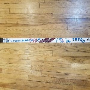 Diesel Belt White Canvas